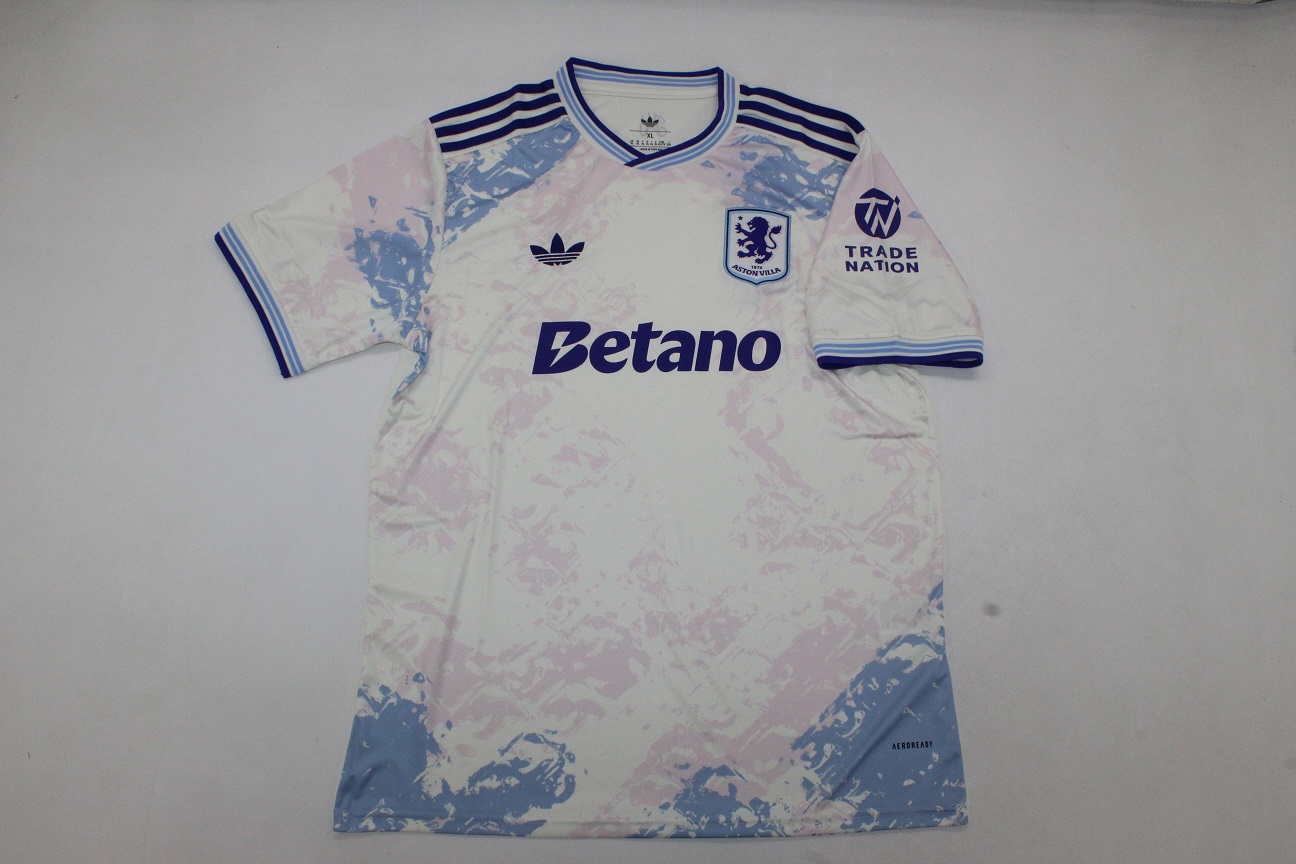 AAA Quality Aston Villa 25/26 Third White Soccer Jersey